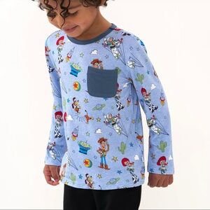 Little sleepies play line Disney Toy Story Blue Long Sleeve Tee 2T